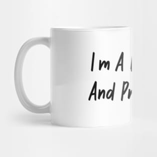 I am a bookworm and proud of it Mug